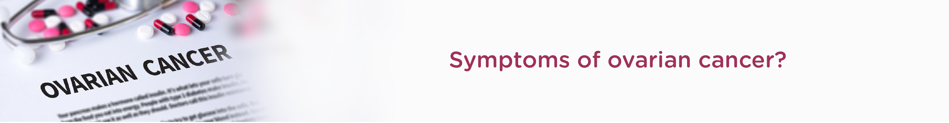 Symptoms of Ovarian Cancer