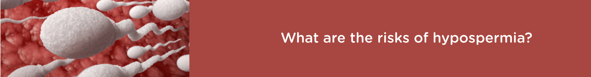 What are the Risks of Hypospermia?