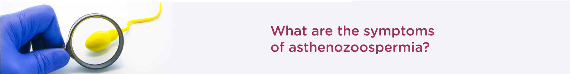 What are the Symptoms Of Asthenozoospermia ?
