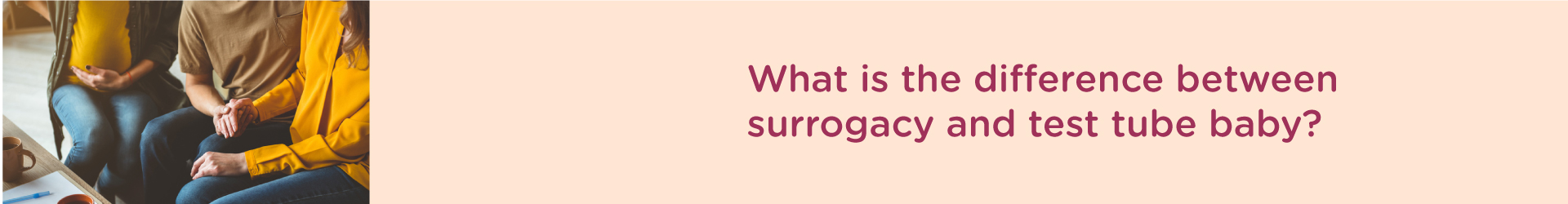 Difference Between Surrogacy and Test Tube Baby?