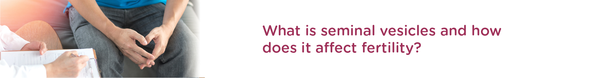 What are the defects of seminal vesicles and how it affects fertility?