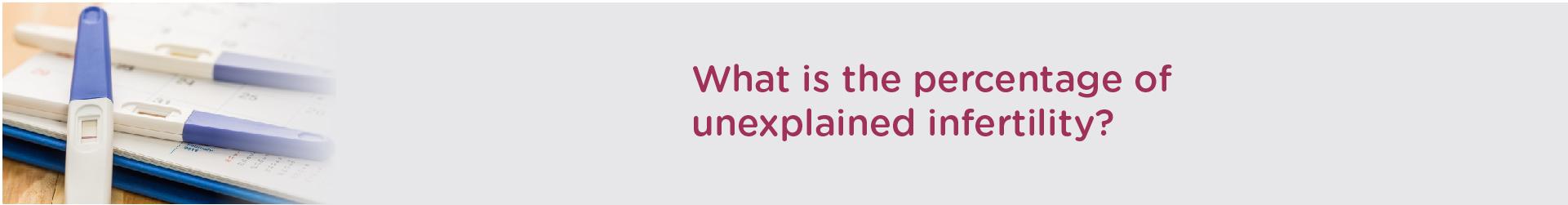 What percentage of infertility is unexplained?
